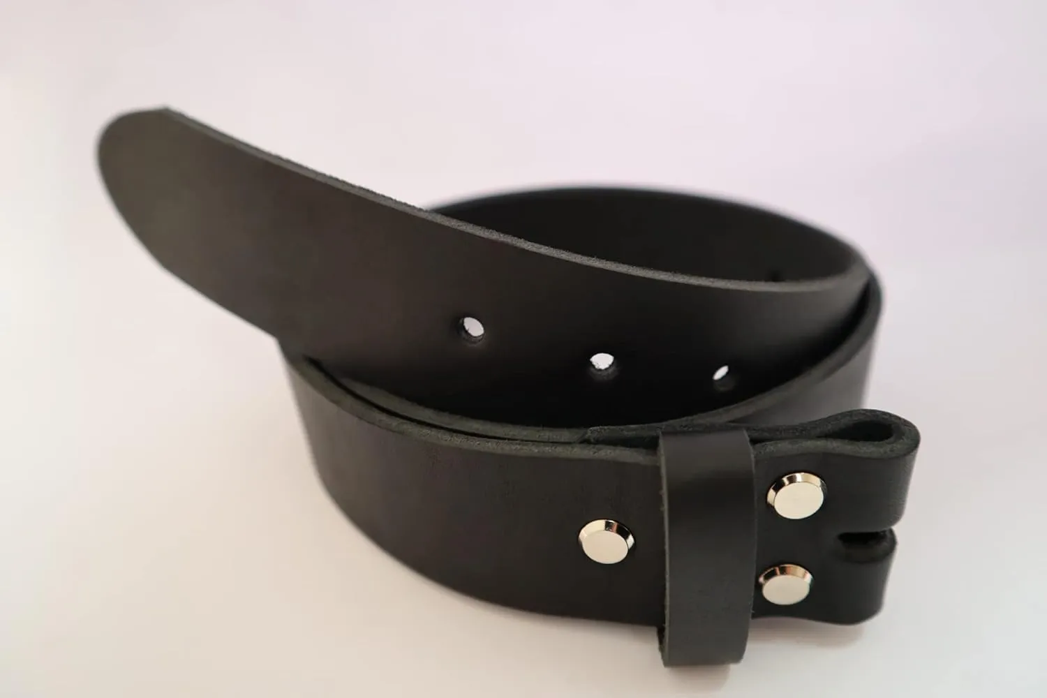 1.5 inch Men's Cowhide Geniune Leather Belt 38mm Classic without Buckle