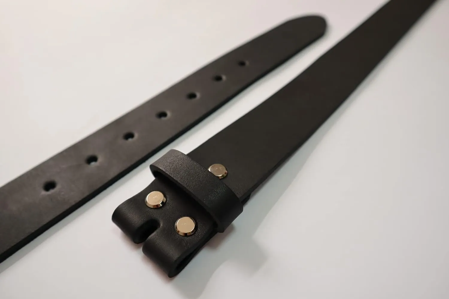 1.5 inch Men's Cowhide Geniune Leather Belt 38mm Classic without Buckle