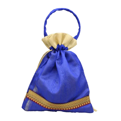 20x25 CM  Design potli Bag  | Multicolour | Pack Of 10