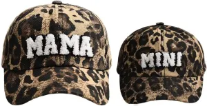 2PCS Family Hat Set - Mama & Mini Retro Baseball Cap - Snap Cap - Mother's Day