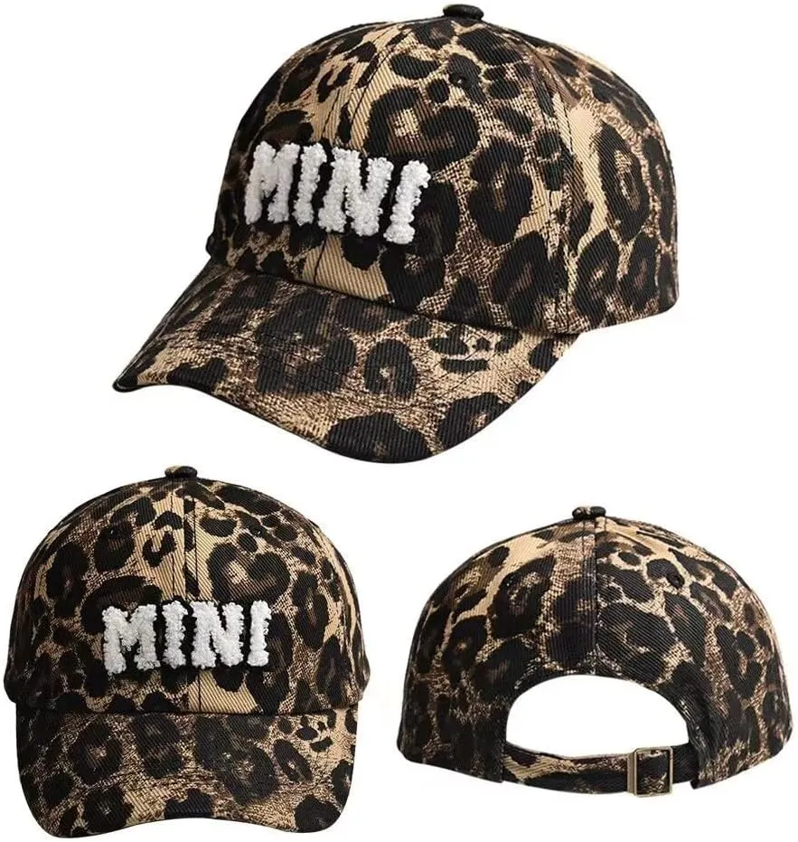 2PCS Family Hat Set - Mama & Mini Retro Baseball Cap - Snap Cap - Mother's Day