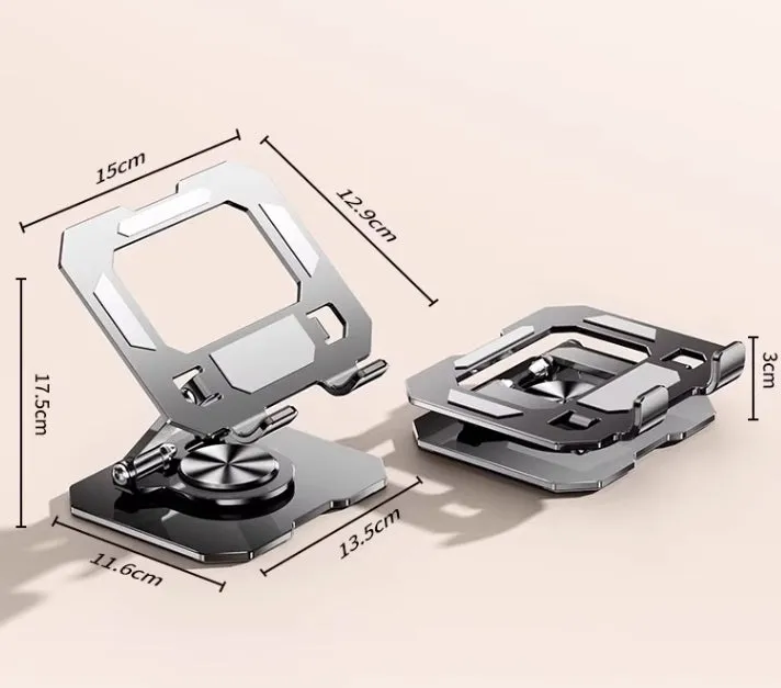 3 IN 1 360° Swivel Carbon Steel Phone Tablet Laptop Stand