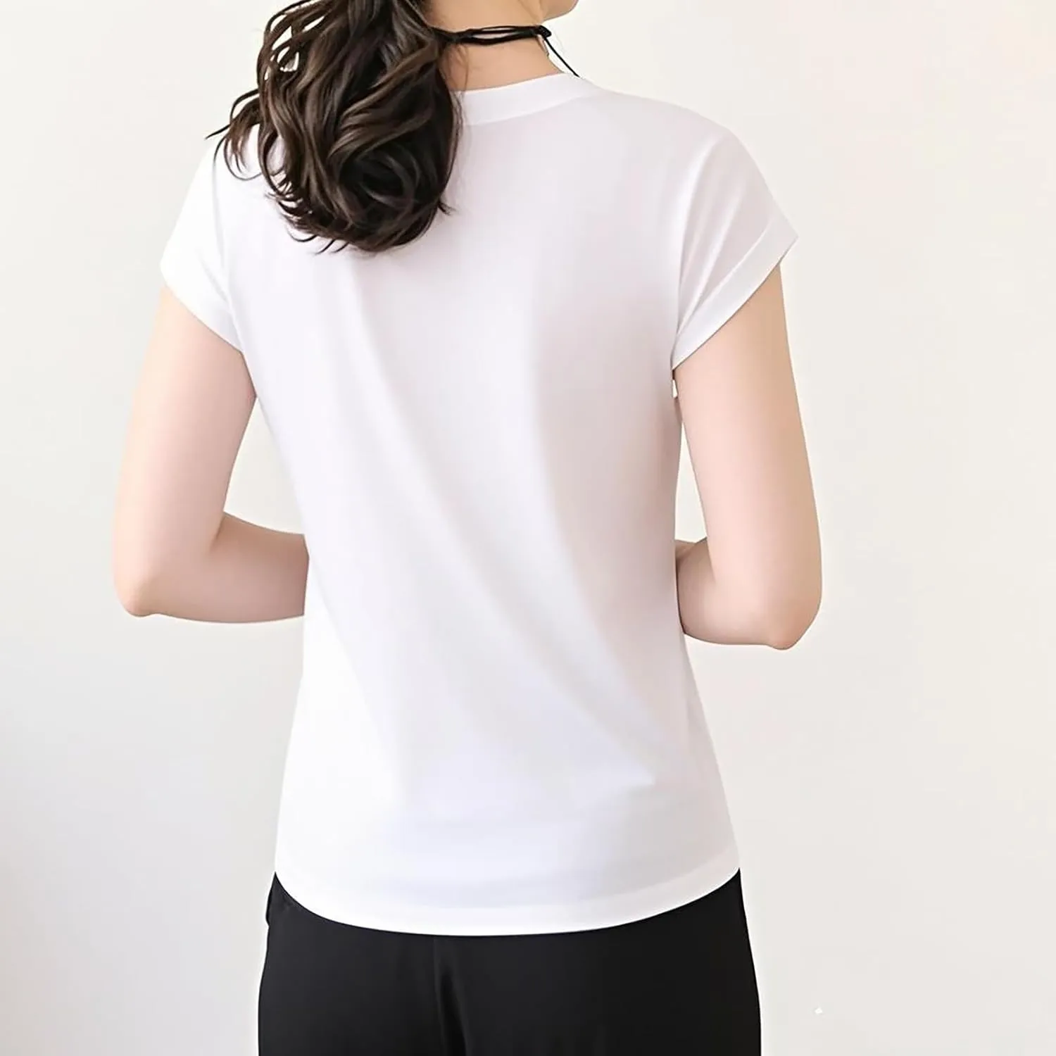 3 Pack Womens Cap Sleeve Crop Tops Cotton T Shirts Crewneck Loose Fit Short Sleeves Tee Summer Clothes 2025