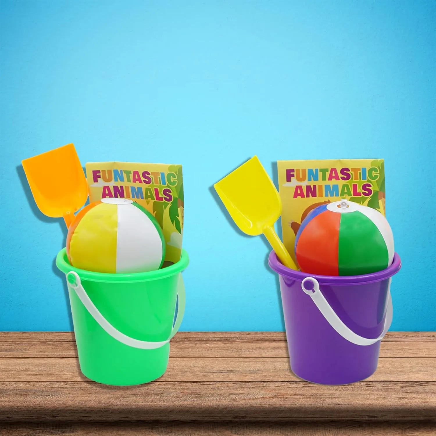 4E's Novelty Mini Beach Balls Bulk Pack - 28/50/100 Pcs - Summer Pool Party Favors for Kids, Inflatable Pool Toys, Hawaiian Luau Party Decorations Goodie Bag Fillers