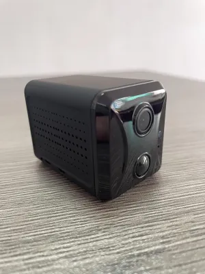4G LTE Cellular Security Camera with SIM Card | 2K, 8-Inch Mini Lens | 20-Day Standby & 33ft PIR Motion Detection Night Vision | No WiFi Required | Portable 5200mAh Battery Trail Cameras