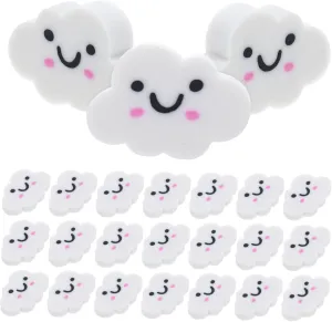 50Pcs Erasers Cute Compact School Supplies for Goodie Bags Party Favors Writing and Drawing Activities