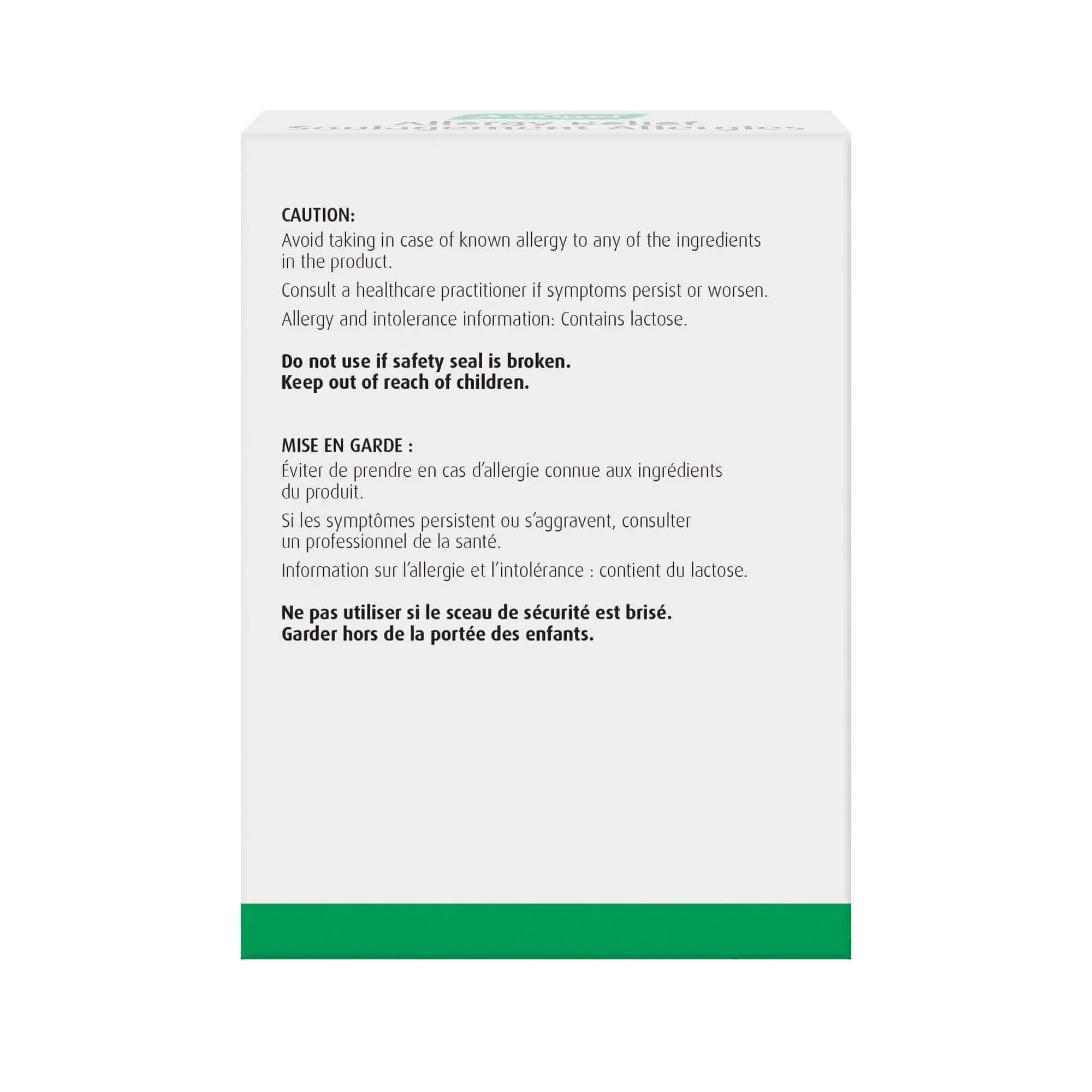 A. Vogel Allergy Relief - Hay Fever Symptoms Non-drowsy 120 Tablets
