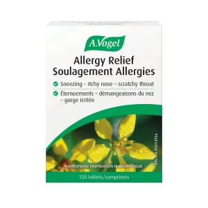 A. Vogel Allergy Relief - Hay Fever Symptoms Non-drowsy 120 Tablets