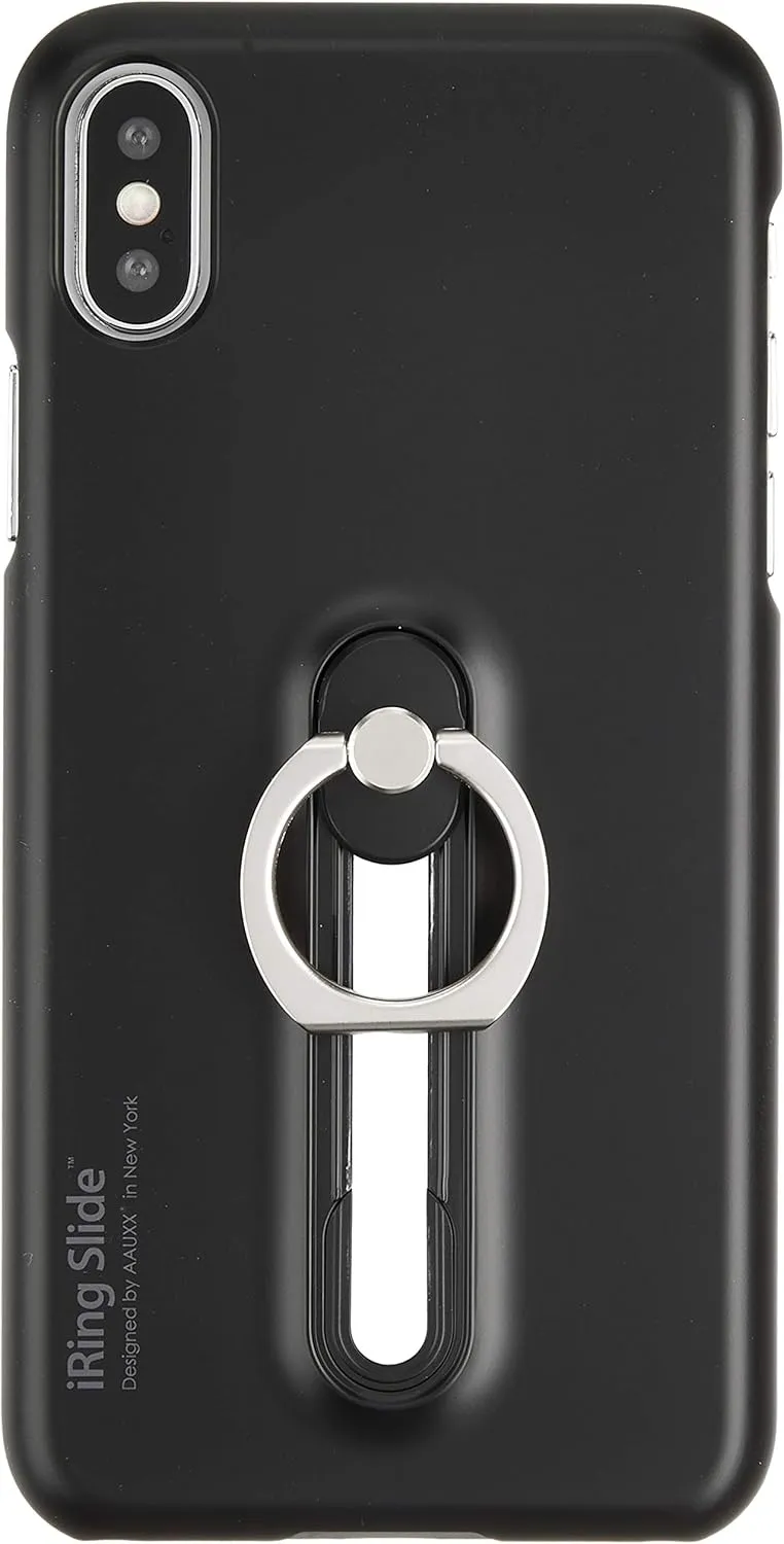 AAUXX UMS-IR10ISX_TP Smartphone Ring, Black, 5.4 x 2.6 x 0.8 inches (13.8 x 6.5 x 2 cm)