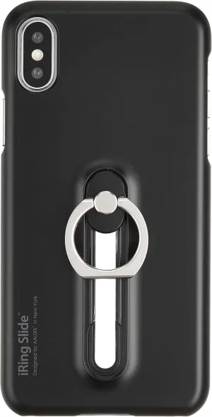 AAUXX UMS-IR10ISX_TP Smartphone Ring, Black, 5.4 x 2.6 x 0.8 inches (13.8 x 6.5 x 2 cm)