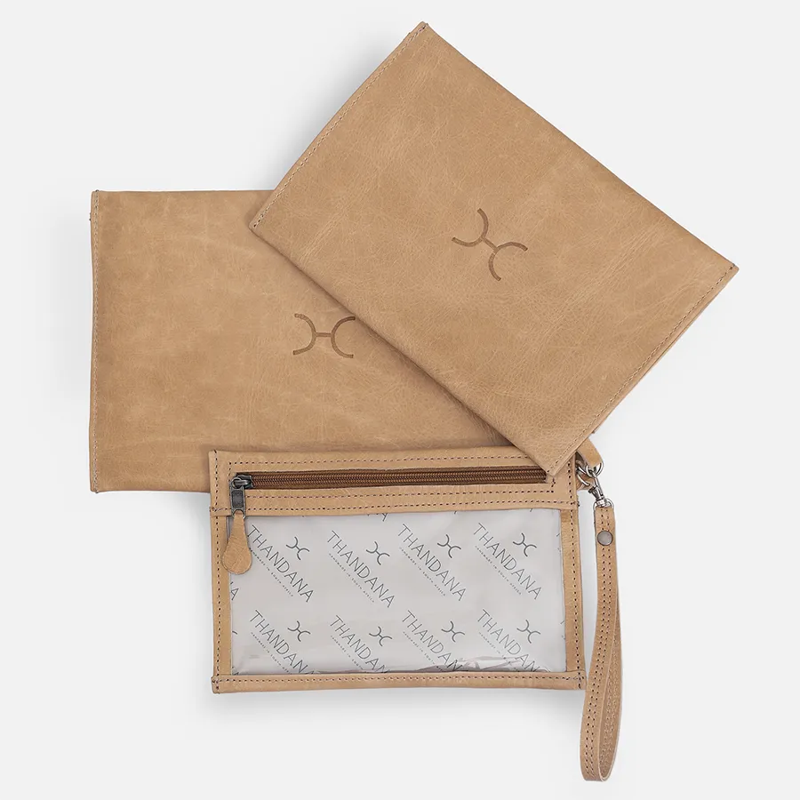 Accessory Pouches 3in1 Leather
