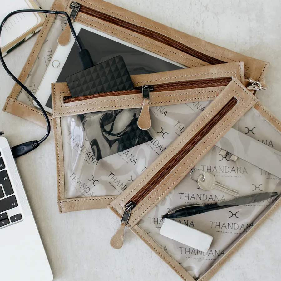 Accessory Pouches 3in1 Leather