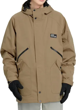 Actleis Men's Waterproof Snowboarding Jacket Winter Warm Windproof Ski Snow Coat With Hood