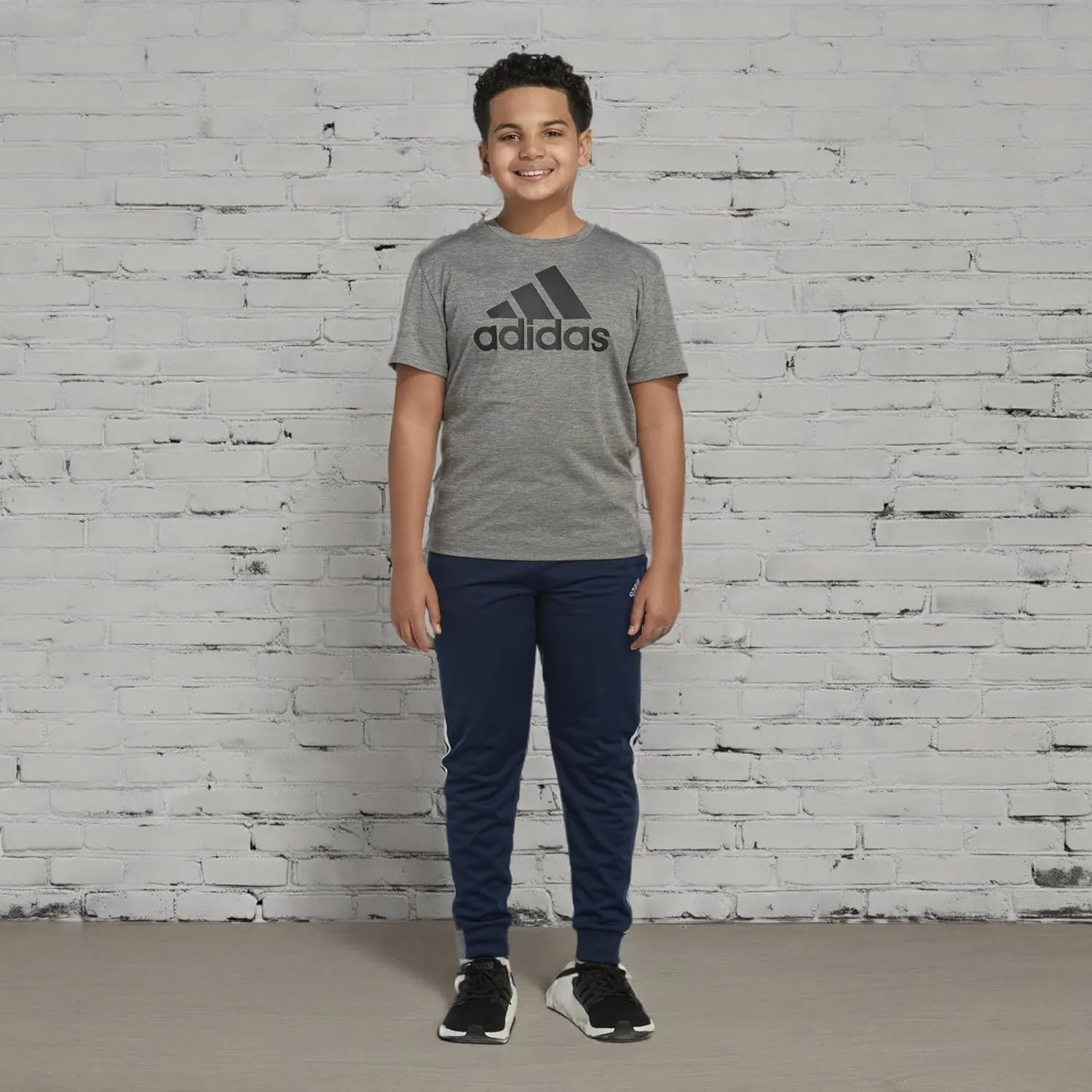 adidas Boys' Iconic Tricot Jogger Training Pants