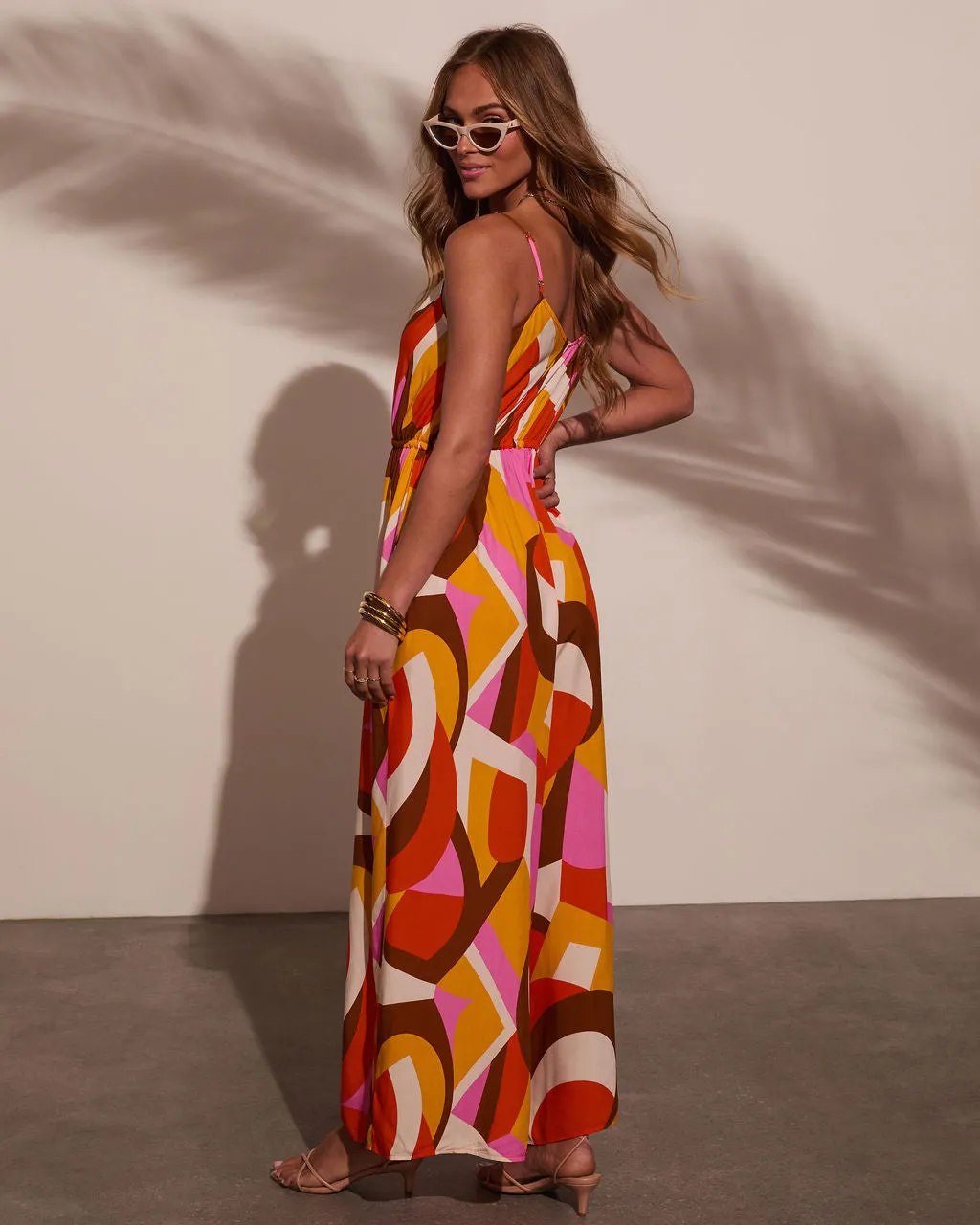 Adina Abstract Printed Jumpsuit