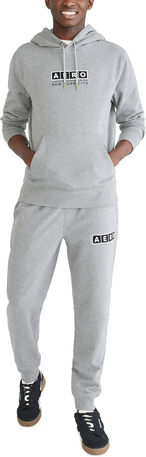 AEROPOSTALE Men's Aero Logo Fleece Jogger Pant