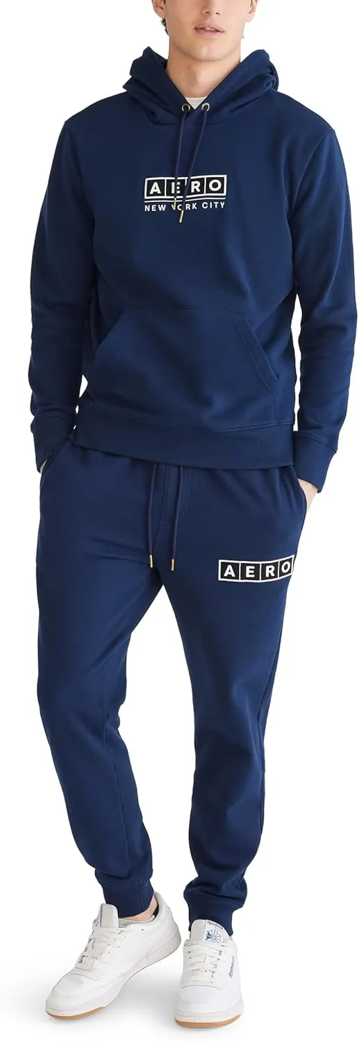 AEROPOSTALE Men's Aero Logo Fleece Jogger Pant