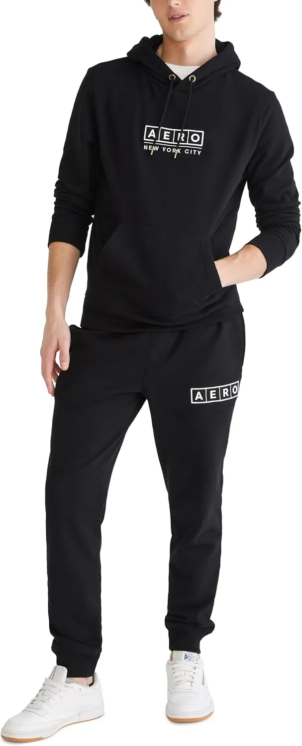 AEROPOSTALE Men's Aero Logo Fleece Jogger Pant