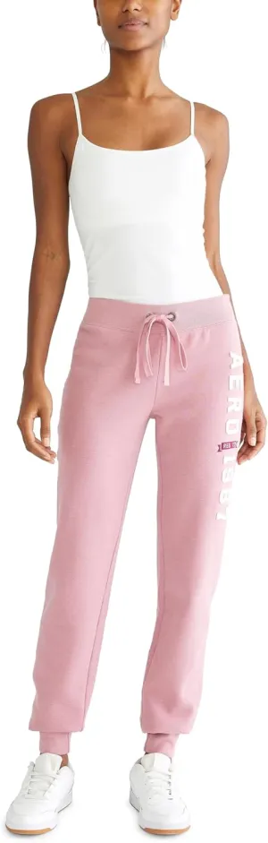 AEROPOSTALE Women's Aero Logo Cinch/Jogger Pant- Arches- 1987
