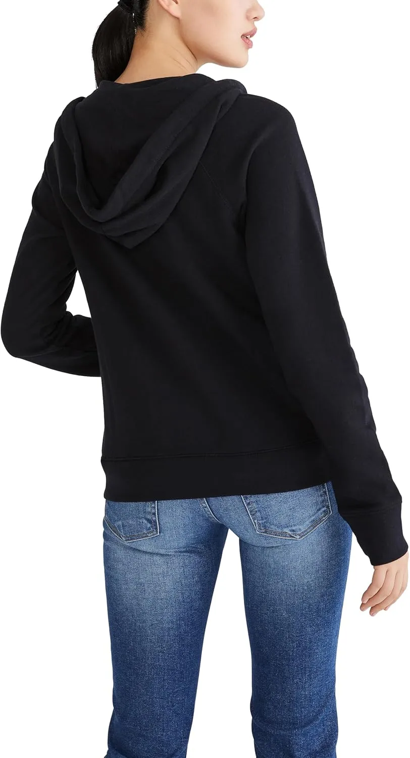 AEROPOSTALE Women's Aero Logo Full Zip Hoodie-Circle/Scripts