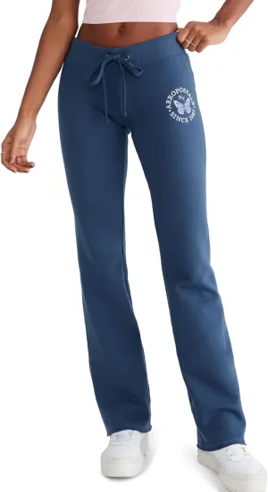 AEROPOSTALE Women's Butterfly Fit & Flare Sweatpants