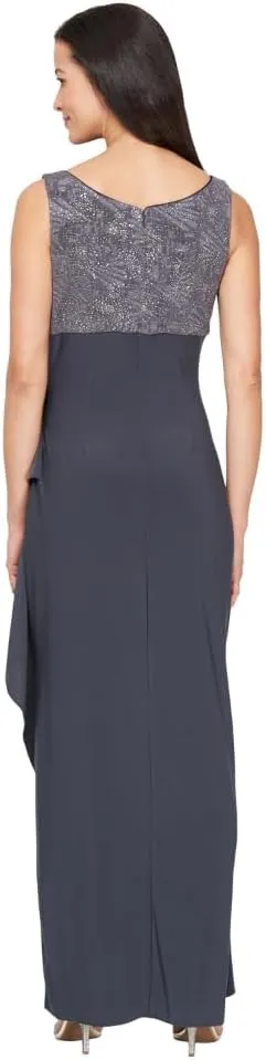 Alex Evenings Women's Empire Waist Bolero Jacket Dress (Petite and Regular Sizes)