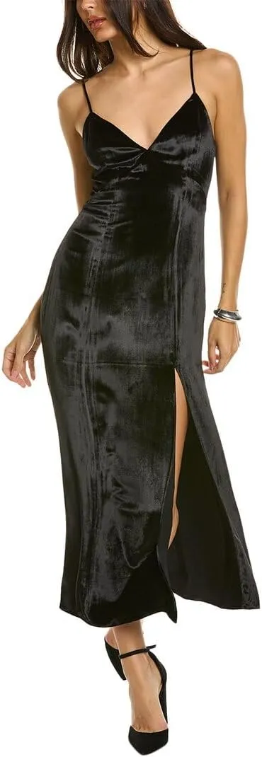 alice   olivia Julietta Silk-Blend Slip Dress