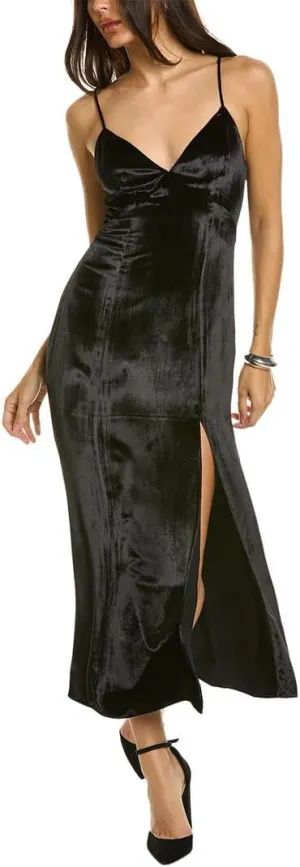 alice   olivia Julietta Silk-Blend Slip Dress