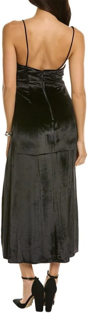 alice   olivia Julietta Silk-Blend Slip Dress