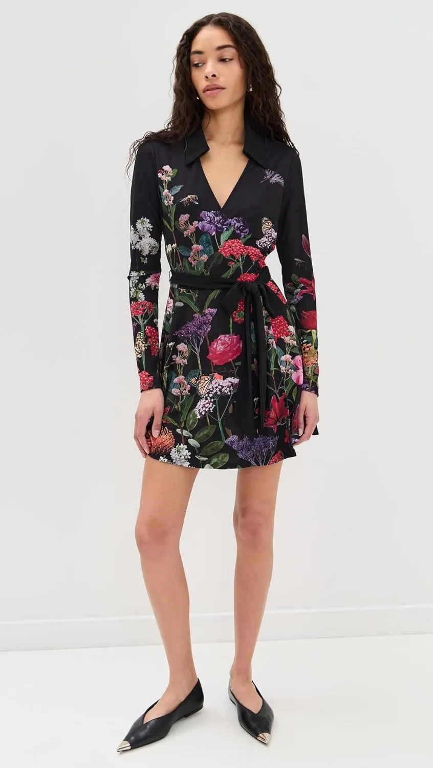 alice   olivia Women's Millicent Flare Mini Dress