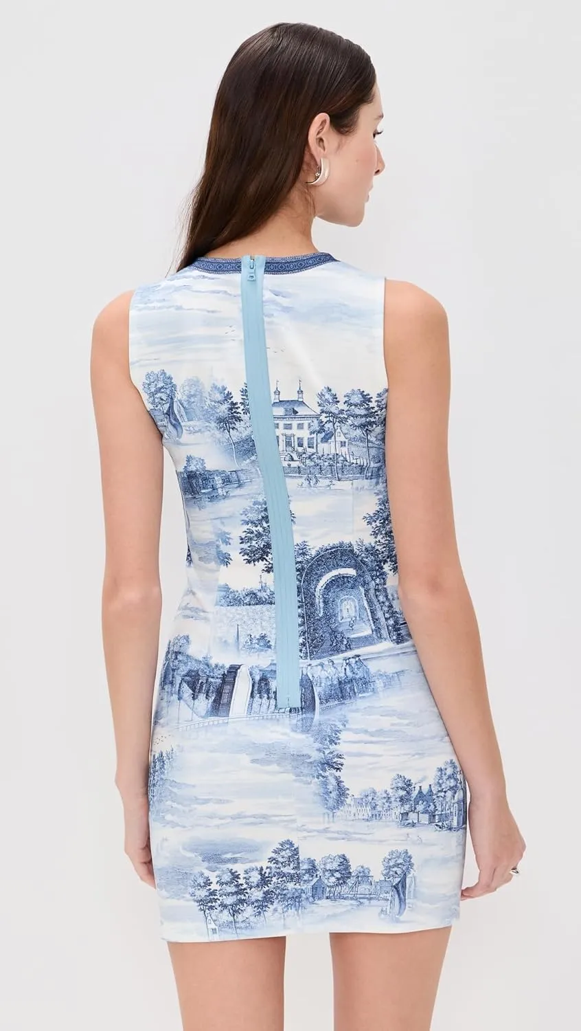 alice   olivia Women's Wynell Fitted Mini Dress
