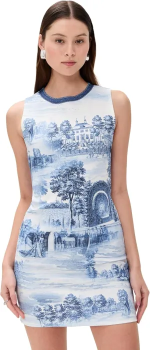 alice   olivia Women's Wynell Fitted Mini Dress