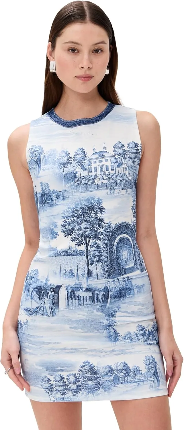 alice   olivia Women's Wynell Fitted Mini Dress