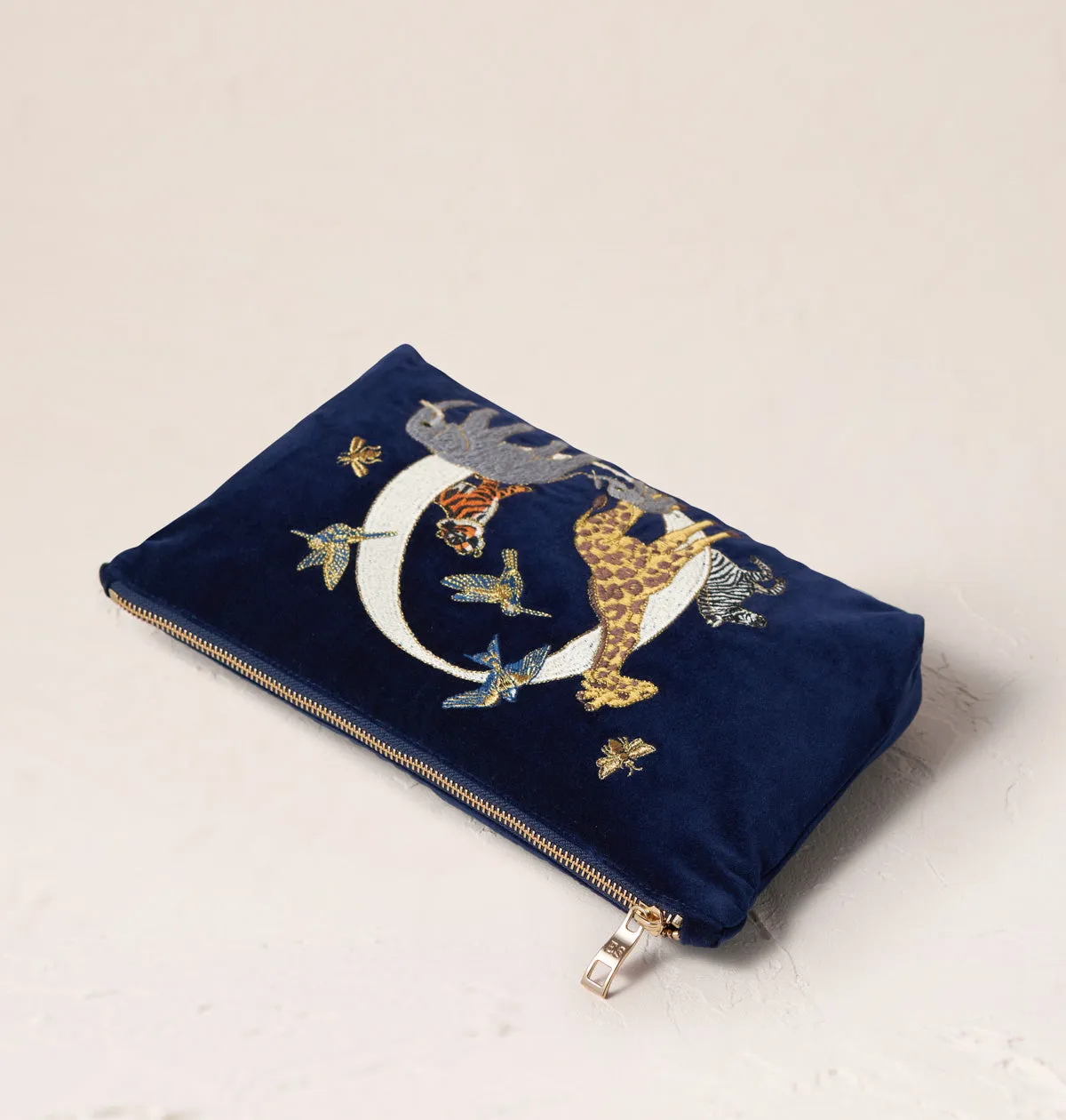 Alphabet Navy Everyday Pouch