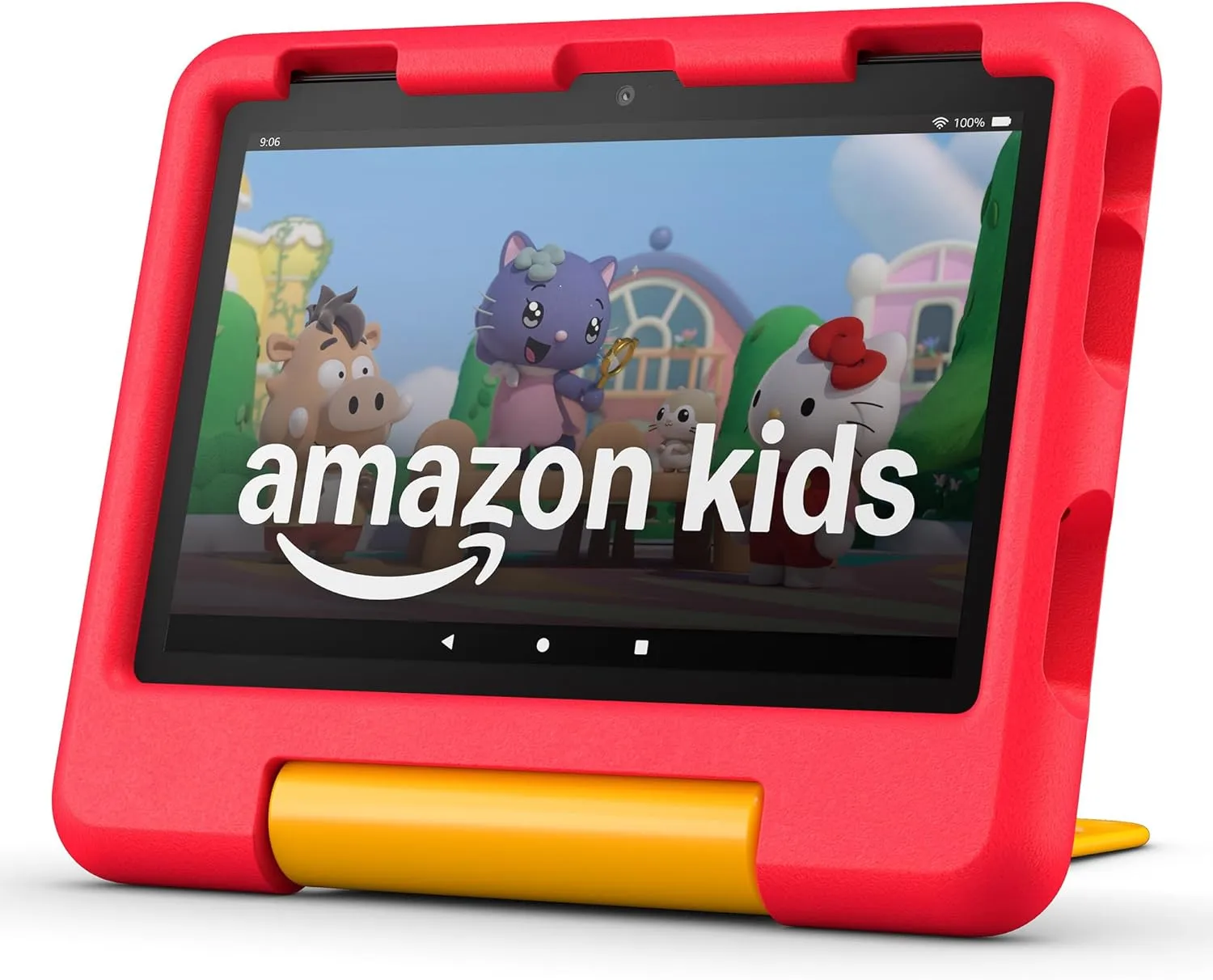 Amazon Fire HD 8 Kids tablet, ages 3-7. With bright 8" HD screen. Includes ad-free and exclusive content, parental controls and 13-hr battery, 32 GB, Disney Pixar Cars, (2024 release)