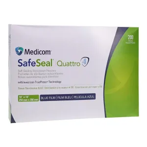 AMD MEDICOM SAFESEAL® Quattro Sterilization Pouches