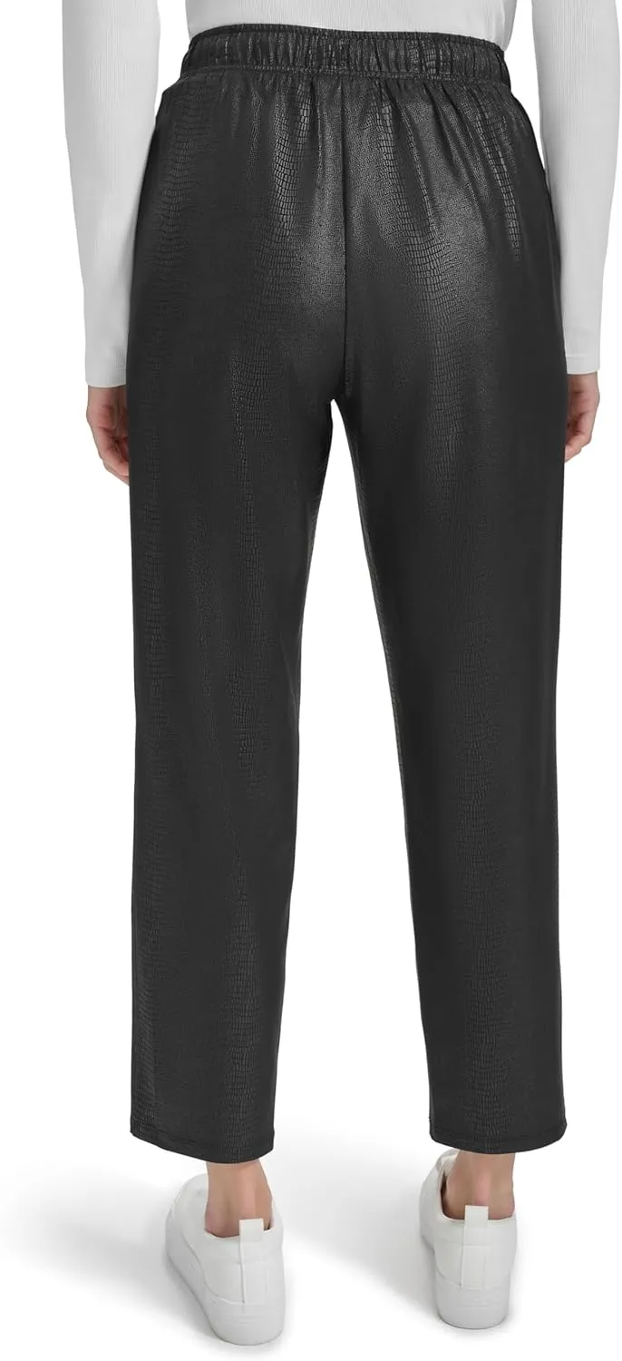 Andrew Marc Women's Pant with Snake Pattern