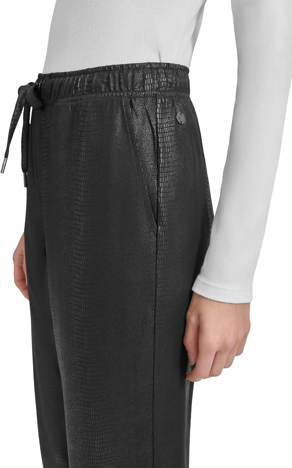Andrew Marc Women's Pant with Snake Pattern