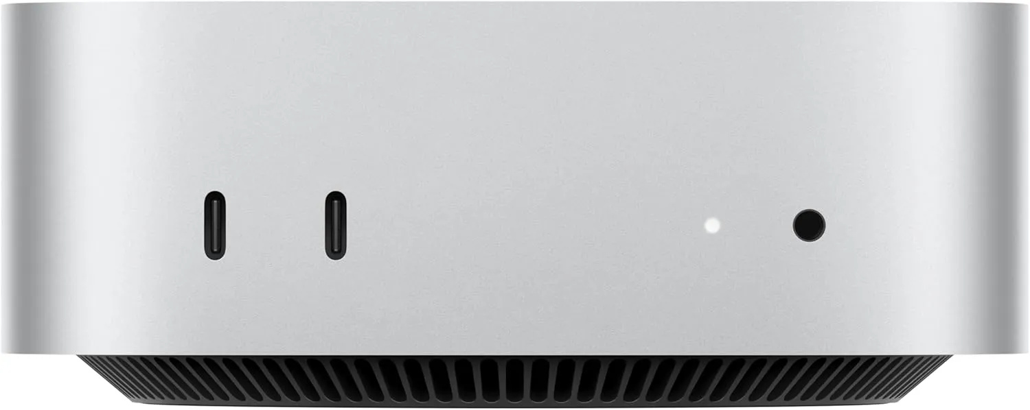 Apple 2024 Mac mini Desktop Computer with M4 Pro chip with 12‑core CPU and 16‑core GPU: Built for Apple Intelligence, 24GB Unified Memory, 512GB SSD Storage, Gigabit Ethernet. Works with iPhone/iPad