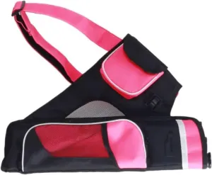 Archery Quiver Adjustable Includes 3 Pipe Holder Accessories Pocket Canvas Crossbody Bag Hanging Youth and Adults