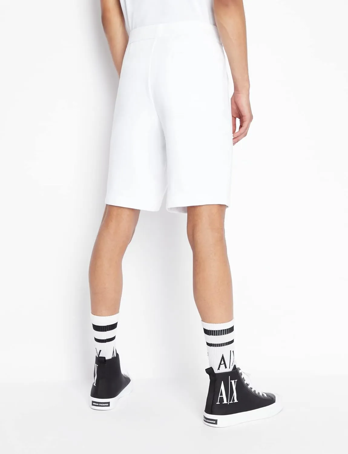 Armani Exchange Men's Icon Project Embroidered Logo Shorts