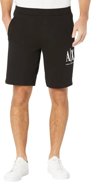 Armani Exchange Men's Icon Project Embroidered Logo Shorts