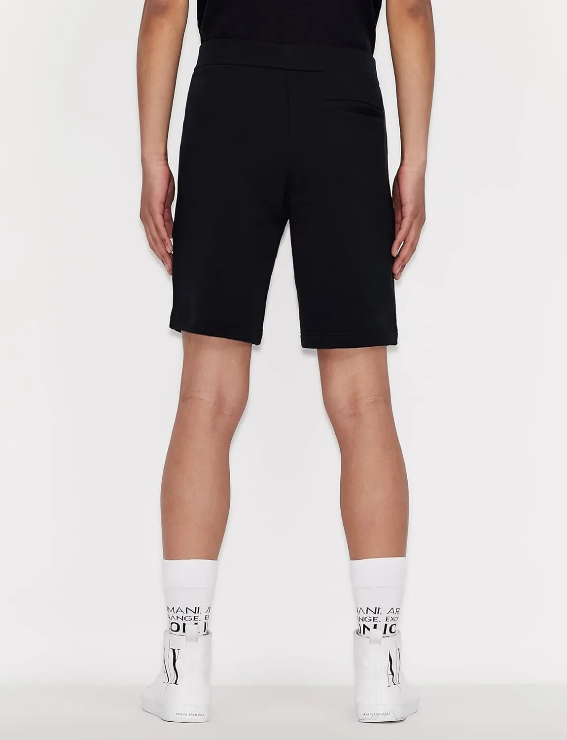 Armani Exchange Men's Icon Project Embroidered Logo Shorts