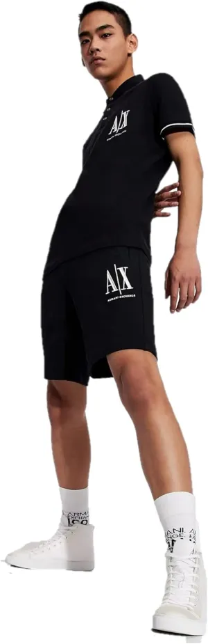 Armani Exchange Men's Icon Project Embroidered Logo Shorts