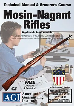 Armorer’s Course Video on DVD for Mosin-Nagant Rifles - Technical Instructions for Disassembly, Cleaning, Reassembly and More