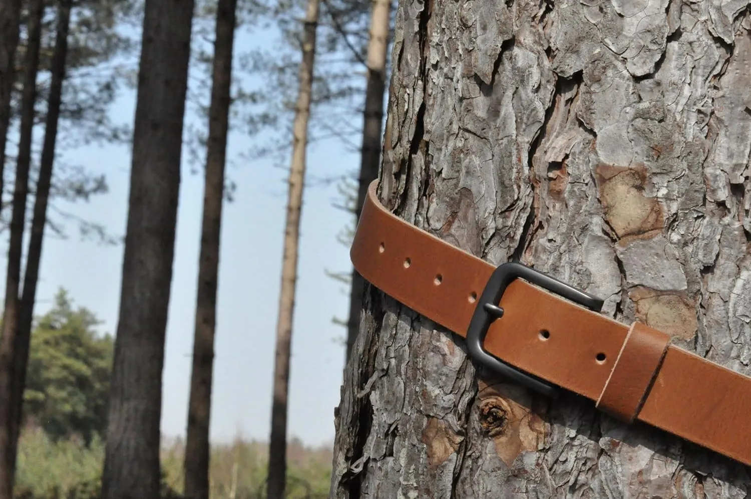 Ashford Ridge 34mm (1.25") Full Hide Leather Belt - Made in England