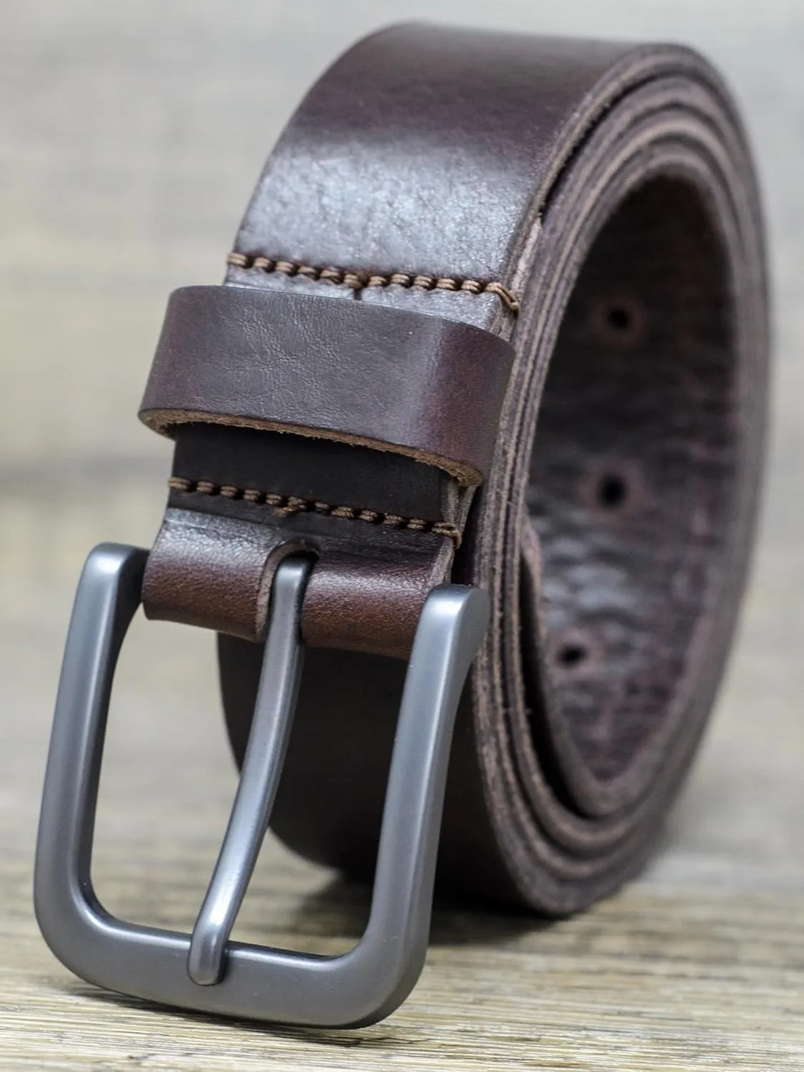 Ashford Ridge Italian Full Grain Leather 34mm Belt Made in England