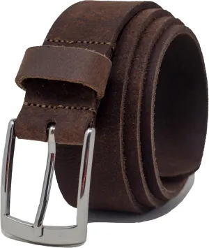 Ashford Ridge Made in England 34mm Full Grain Leather Belt with Classic Buckle