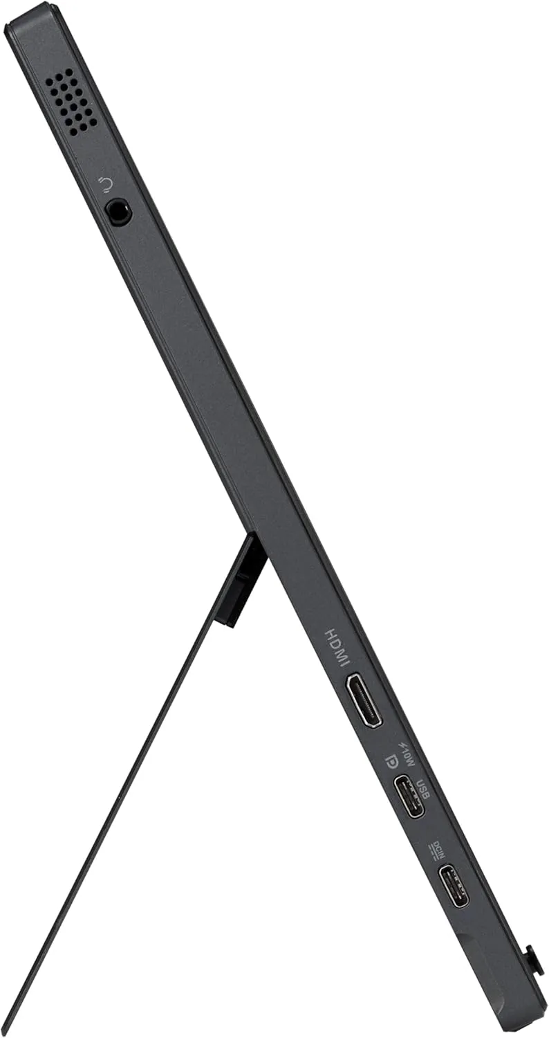 ASUS ZenScreen Touch 16” USB-C Portable Monitor (MB16AMTR) - Full HD, IPS, Built-in Battery, Kickstand, Tripod Socket, Eye Care, Compatible with Laptops, Smartphones and Game Consoles, 3 yr Warranty