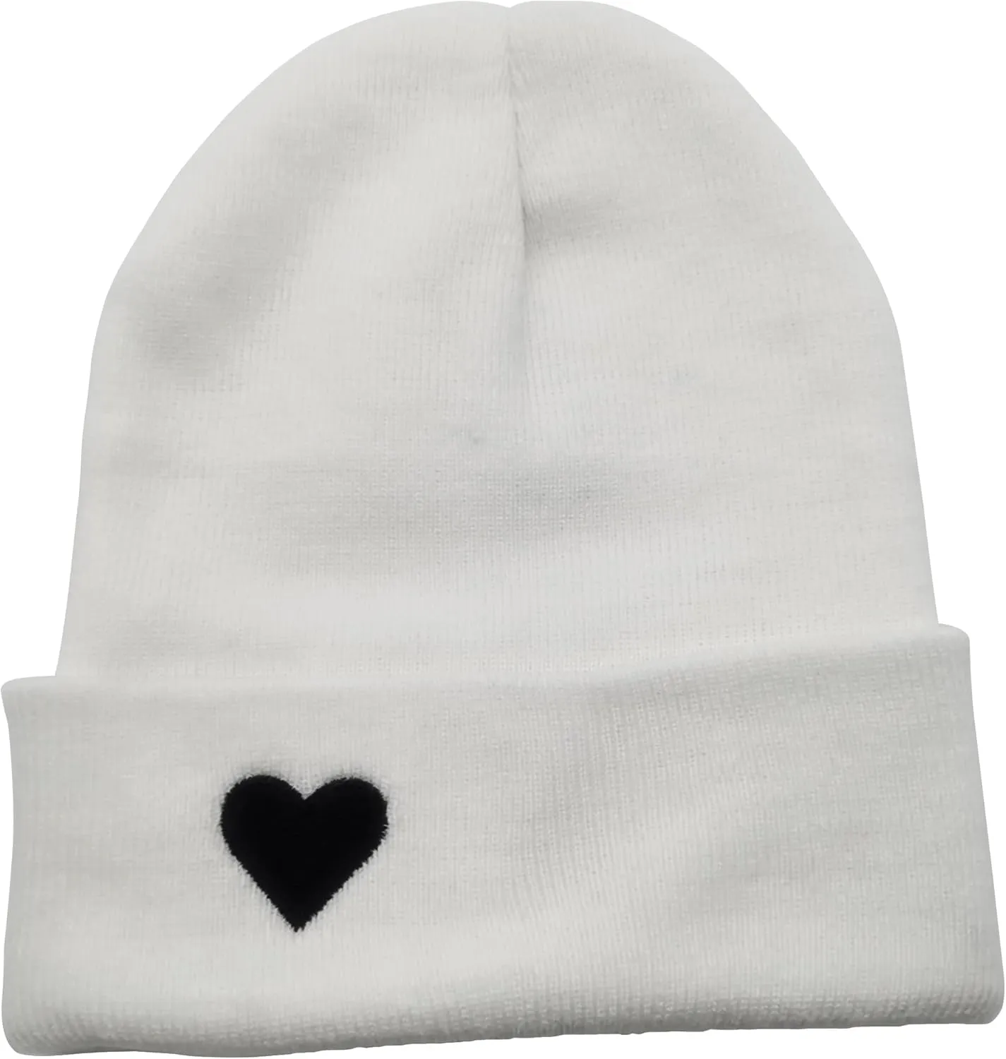 Atticus Poetry Cuffed Beanie for Women, Lightweight Acrylic Beanie for Year Round Wear - with Patch or Embroidered- One Size